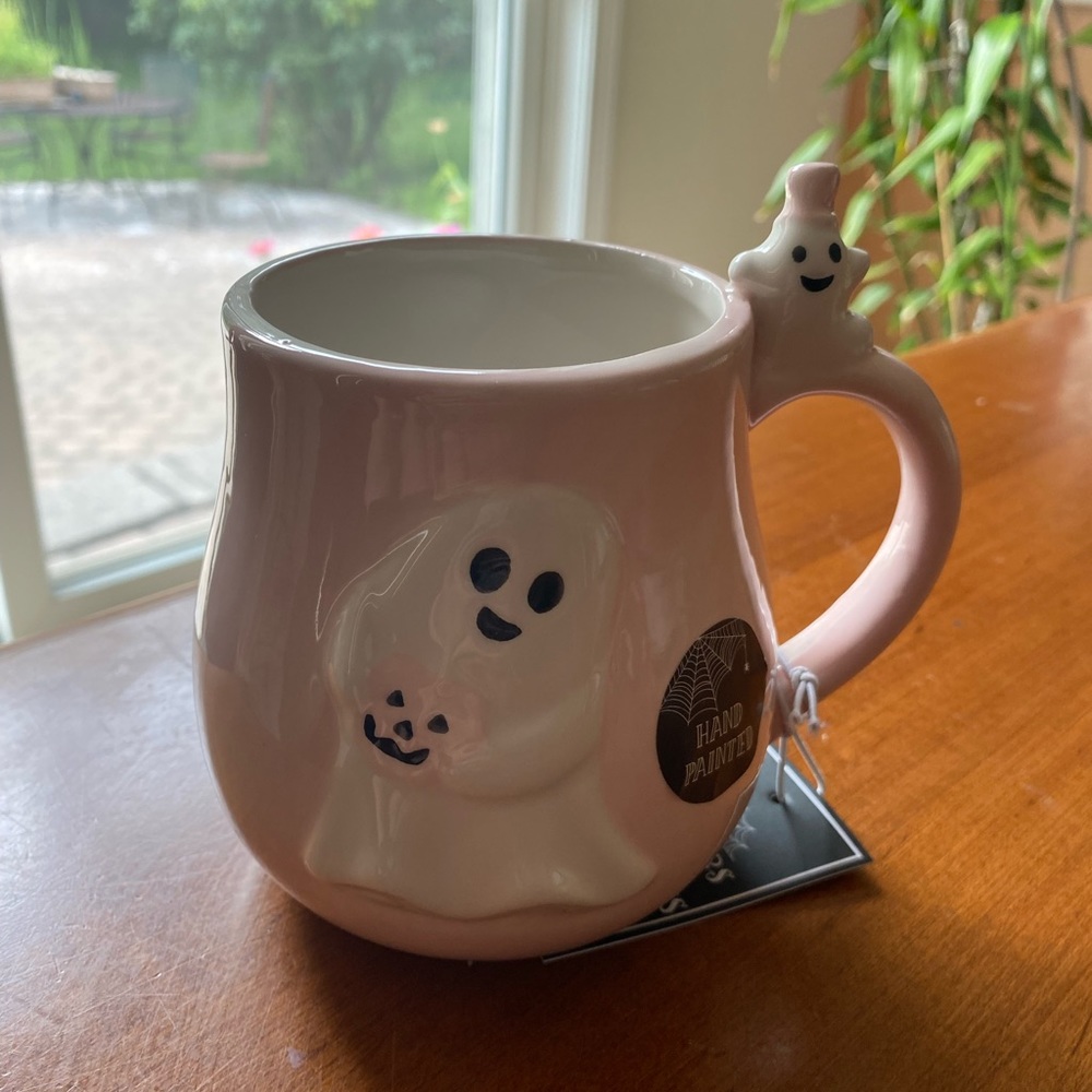 Viral pink Halloween ghost mug Marshall’s